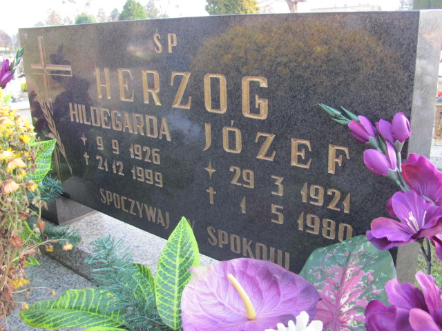 Hildegarda Herzog 1926 Łaziska Górne - Grobonet - Wyszukiwarka osób pochowanych