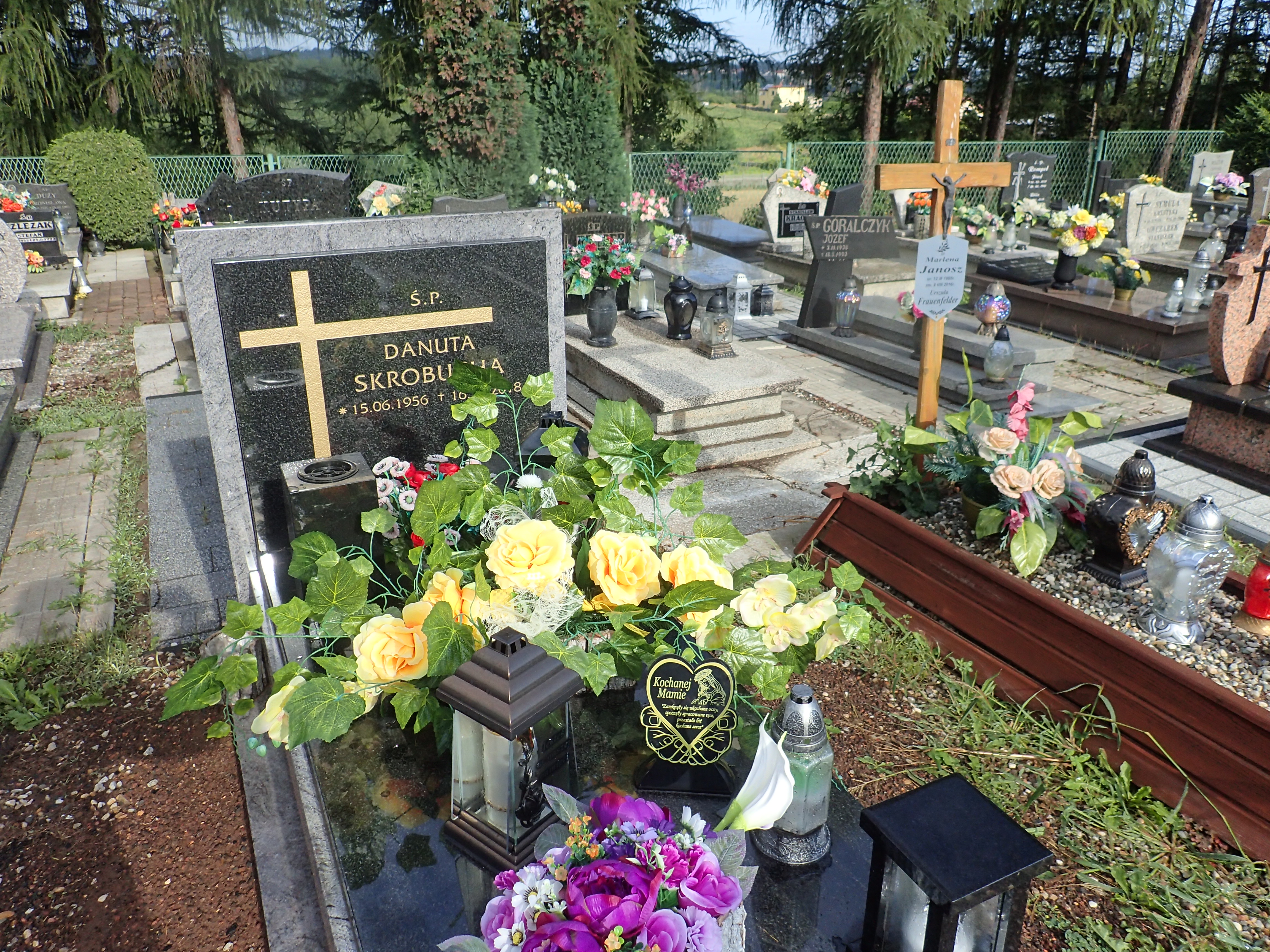 Danuta Skrobucha 1956 Łaziska Górne - Grobonet - Wyszukiwarka osób pochowanych