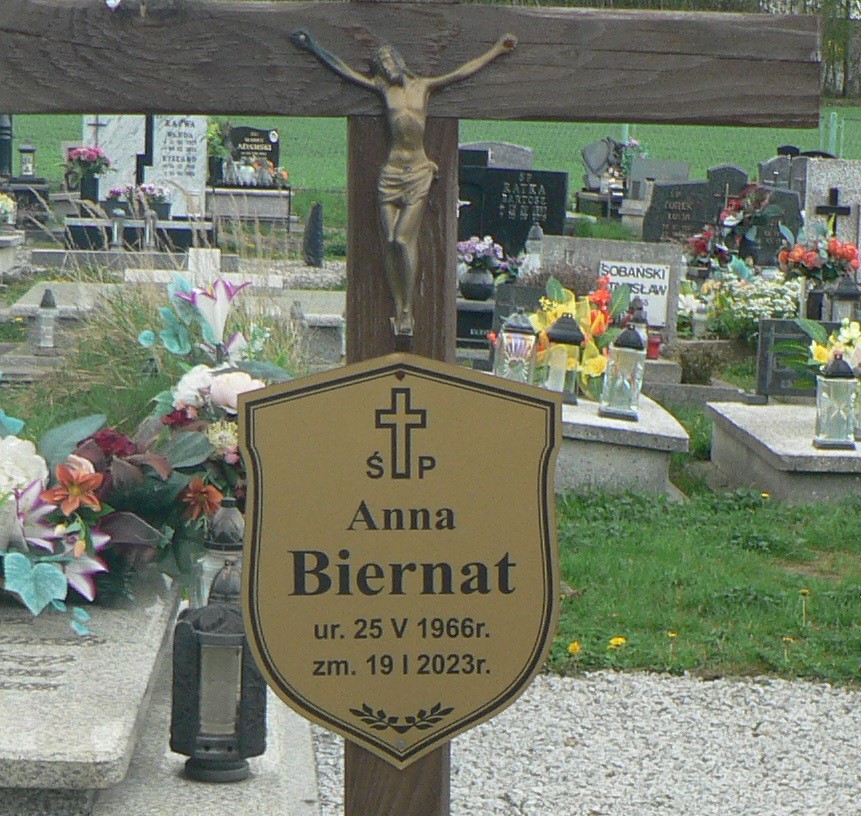 Anna Biernat 1966 Łaziska Górne - Grobonet - Wyszukiwarka osób pochowanych
