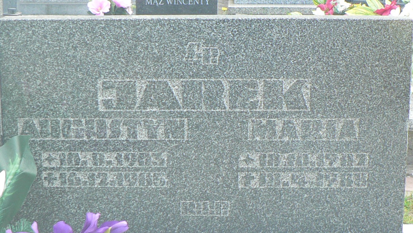 Augustyn Jarek 1903 Łaziska Górne - Grobonet - Wyszukiwarka osób pochowanych