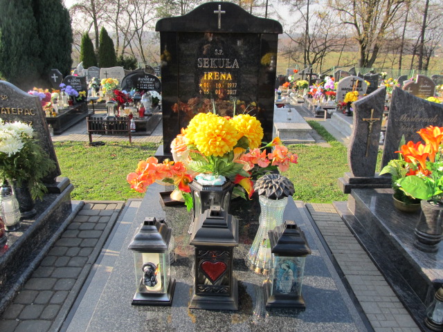 Grób Irena Sekuła