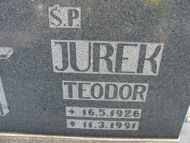 Teodor Jurek 1926 Łaziska Górne - Grobonet - Wyszukiwarka osób pochowanych