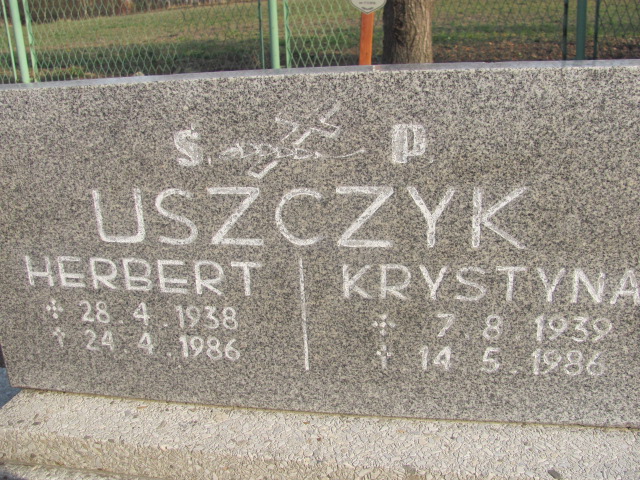 Herbert Uszczyk 1938 Łaziska Górne - Grobonet - Wyszukiwarka osób pochowanych