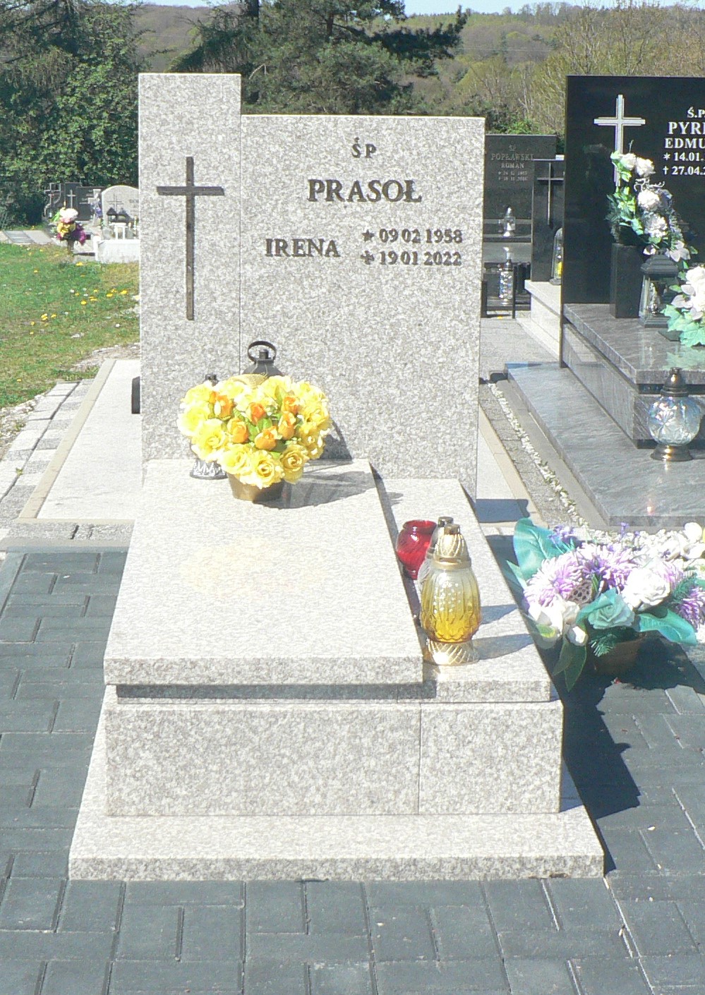 Irena Prasoł 1958 Łaziska Górne - Grobonet - Wyszukiwarka osób pochowanych