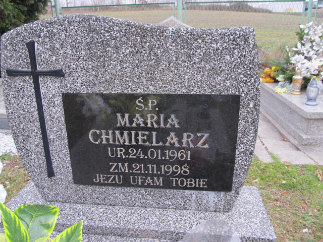 Maria Chmielarz 1961 Łaziska Górne - Grobonet - Wyszukiwarka osób pochowanych