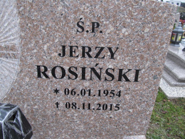 Jerzy Rosiński 1954 Łaziska Górne - Grobonet - Wyszukiwarka osób pochowanych