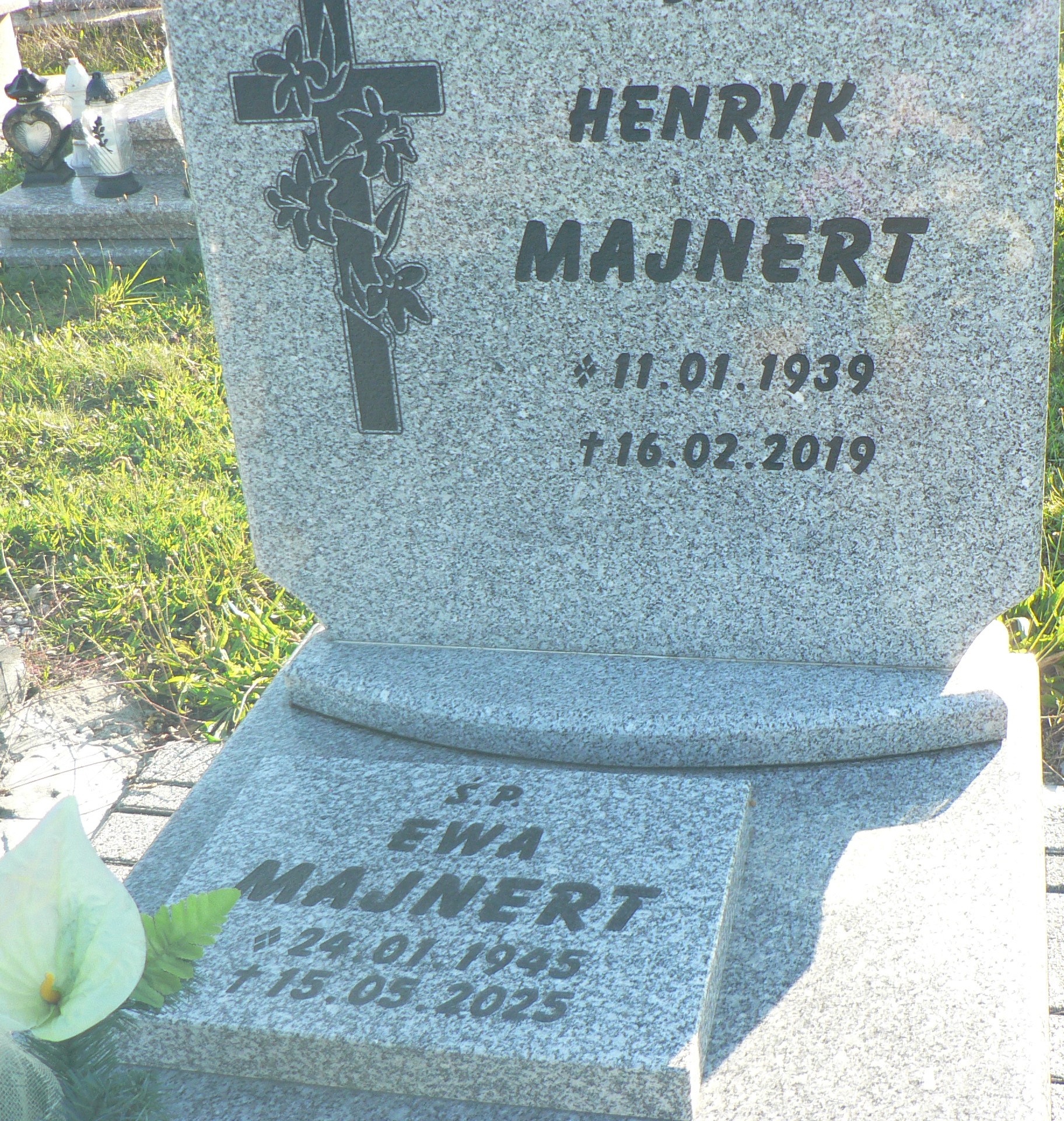 Ewa Majnert 1945 Łaziska Górne - Grobonet - Wyszukiwarka osób pochowanych